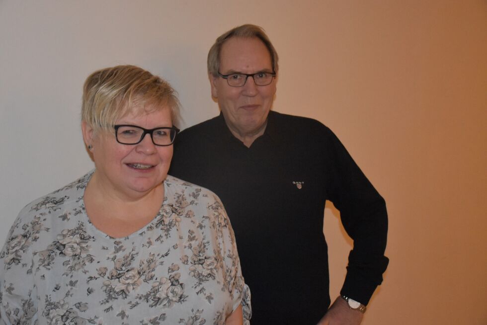 Leder Tone Orvik Kollstrøm og nestleder Brynly Ballari lover større aktivitet i 2018.
 Foto: Helge Ovanger