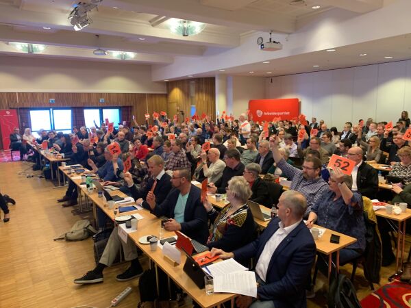 Her stemmes Vadsø ned