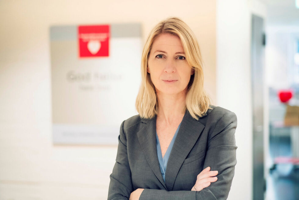 Mina Gerhardsen, generalsekretær Nasjonalforeningen for folkehelsen
 Foto: Ilja C. Hendel