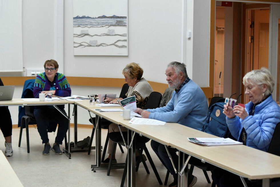Eldrerådet i Porsanger kommune.
 Foto: Irmelin Klemetzen