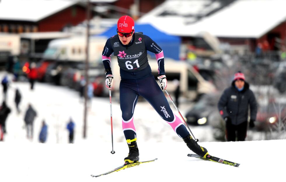 Håvard Mikalsen har hatt stor fremgang i langrennssporet det siste halve året. 16-åringen fikk en god start da juniorenes norgescup ble innledet.
 Foto: Svein Halvor Moe