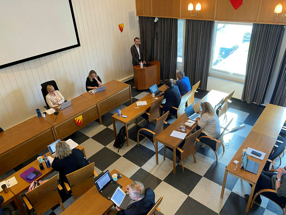 Ap har vært imot Savios plass fra dag én, og her gjør Odne Stunes det klart at partiet stemmer for innstillinga fra rådmannen.
 Foto: Hallgeir Henriksen