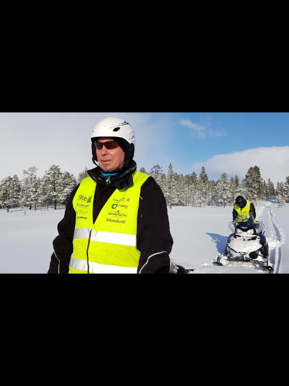 Hans-Arne Bekkeli, fra Elvenes i Sør-Varanger, fikk årets frivilligpris på 5.000 kroner i Finnmarksløpet.
 Foto: Privat