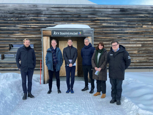 Skoltemuseet fikk ministerbesøk
