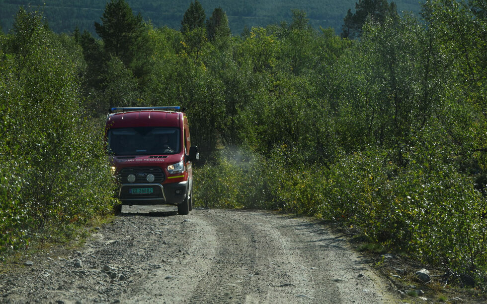 Feiertjenesten på vei til Savgŋojávri.
 Foto: Sara Olaussen Stensvold