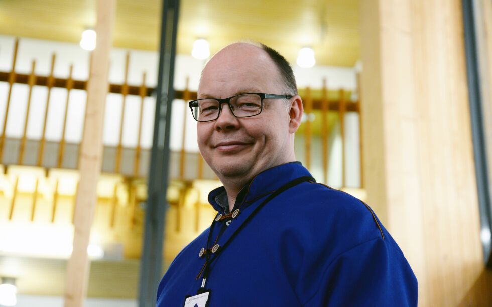 Henrik Olsen (NSR) er sametingsrådets "finansminister".
 Foto: Steinar Solaas