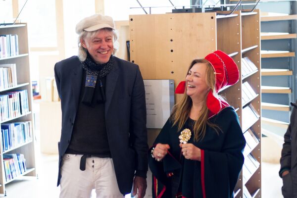 Sir Bob Geldof på Sametinget