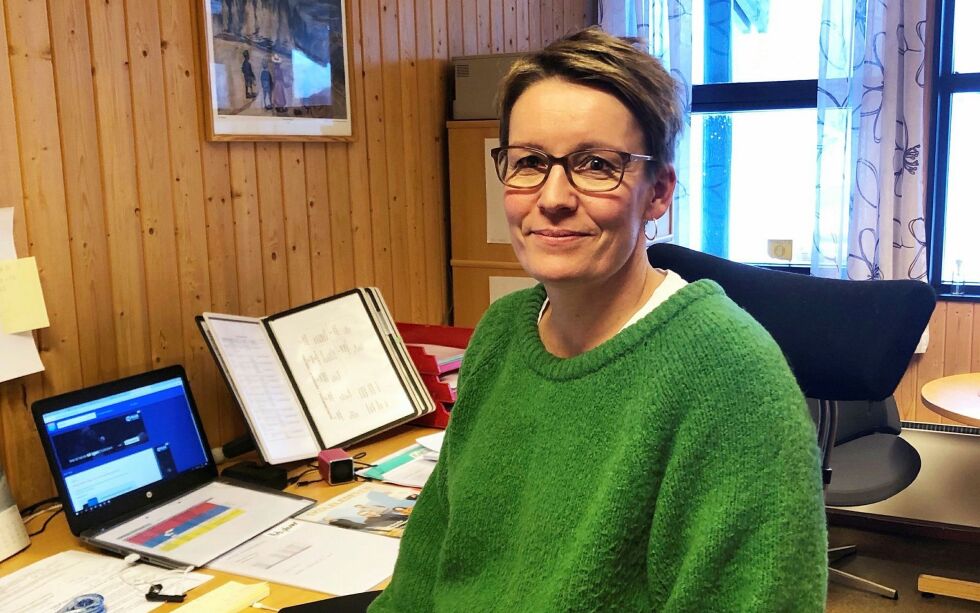 Konstituert rektor Siri Marsdal kjenner ikke til at elever i samiskklassen ved Komsa skole i Alta er utsatt for mobbing. Da ville hun ha grepet inn. Foto: privat