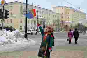 Russland flagger ikke for samene