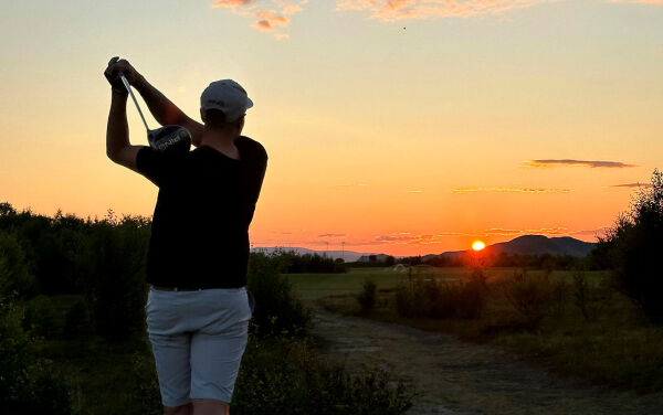Klar for Texas Scramble på Banak Links