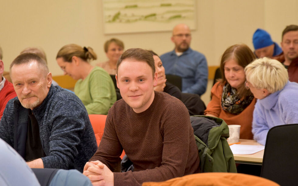 Roar Nesbø, varaordførerkandidat for Porsanger Arbeiderparti kommunevalget høsten 2023. Her i nominasjonsmøtet 1. desember 2022.
 Foto: Sara Olaussen Stensvold