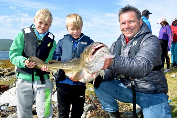 Stor fisk gir stor glede