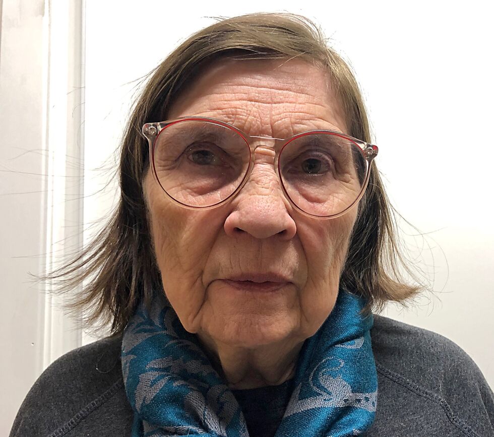 – Det har stått om liv mange ganger, og vi har reddet dem, forteller krisesenterveteran Kari Høgden.
Foto: Stein Torger Svala
