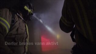 Brannøvelse i Lakselv