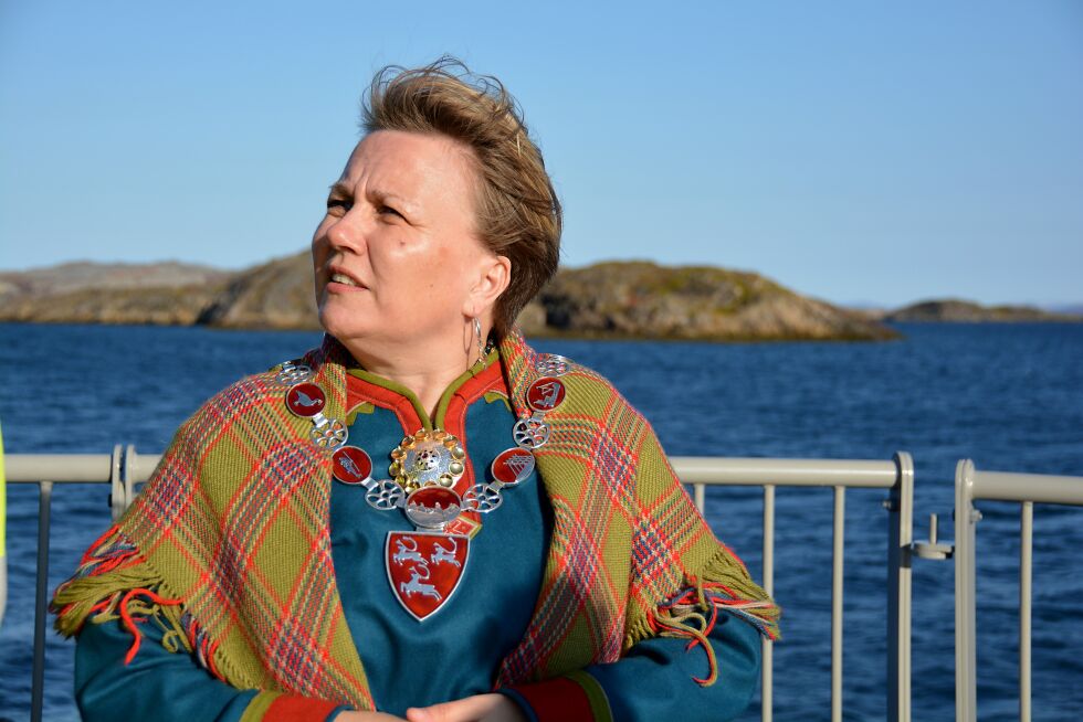 Porsangerordfører Aina Borch (Ap) er optimist tross at hennes rike fikk jumboplass på årets kommunebarometer.
 Foto: Kristin Marie Ericsson