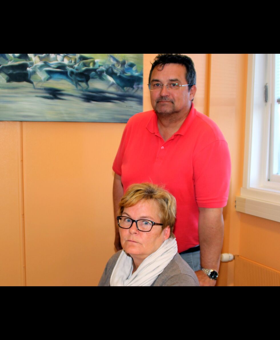 Både ordfører Knut Store og rådmann Marit Helene Pedersen er fornøyd med advokatens vurdering om at rådmannen ikke er inhabil i Rásjok-saken.
 Foto: Torbjørn Ittelin