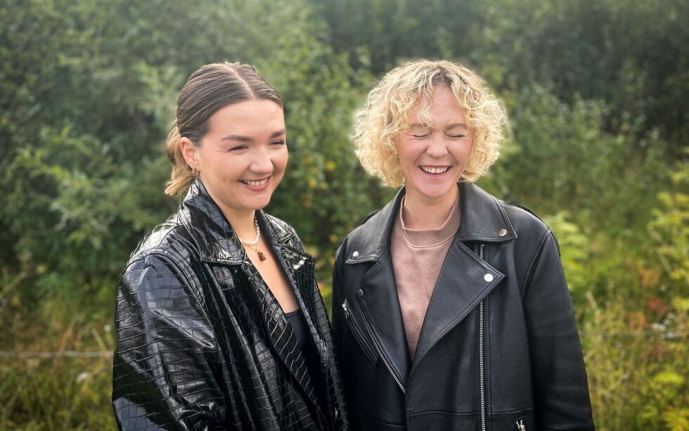 Live Moen Johannessen og Hanna Krogh-Reinsnes i Gobmi/Ghost, er nominert til Fushion Tribute Award. De både fryder seg og er beæret over å være nominert til  den nye moteprisen for innovasjon, mangfold og bærekraft. Foto: Gobmi/Ghost