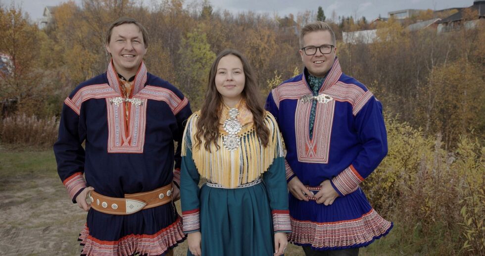 Elle Mari Dunfjell Oskal er engasjert som som medprodusent for Samisk påskefestival i Kautokeino. 
Oskal skal jobbe sammen med produsent Ol Johan Gaup og sjef Ken Are Bongo. Pressefoto: Samisk musikkfestival.