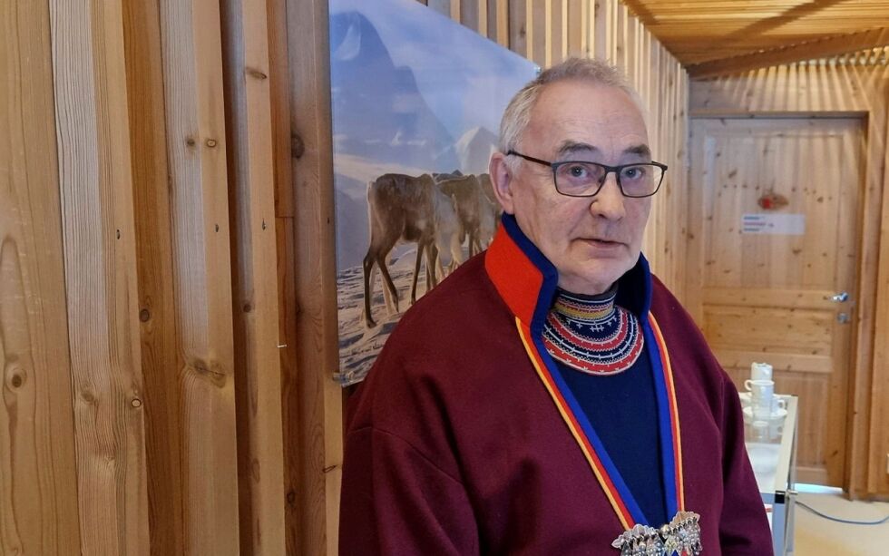 Torstein Appfjell er leder i Jillen-Njarke reinbeitedistrikt på Helgeland.
 Foto: Steinar Solaas