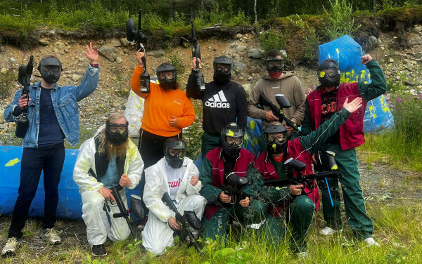 Paintball i hjertet av Sápmi