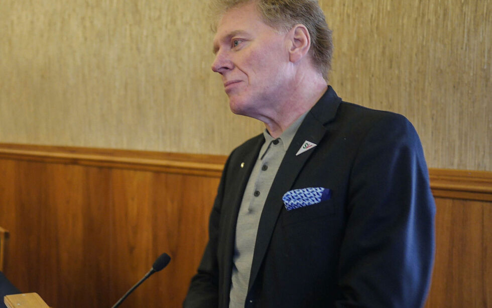 Nordkapp SVs leder Johnny Ingebrigtsen og årsmøtet i partiet medgir at budsjettvedtak fra desember, som partiet var med på, har skapt frustrasjoner; både i lokalsamfunnet og i partilaget.
 Foto: Geir Johansen