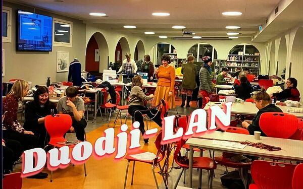 De byttet ut datamaskinen med duodji
