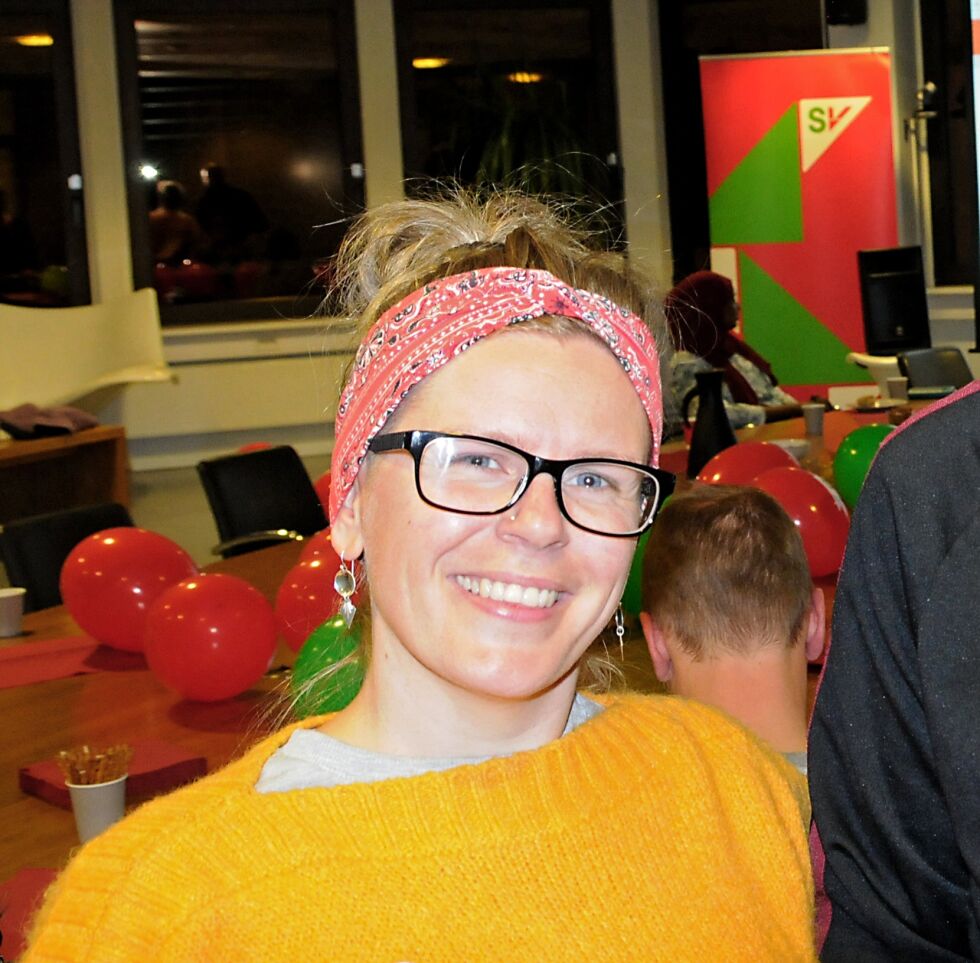 For Rødt ble det, etter fintellingen, Theresa Holand som ble valgt inn i kommunestyret.
 Foto: Halllgeir Henriksen
