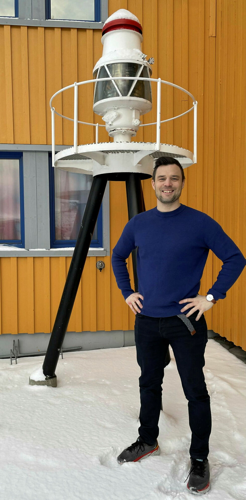 Ruben Alseth er ny avdelingsleder for hav- og kystforvaltning i Kystverket med kontorsted Honningsvåg.
 Foto: Privat