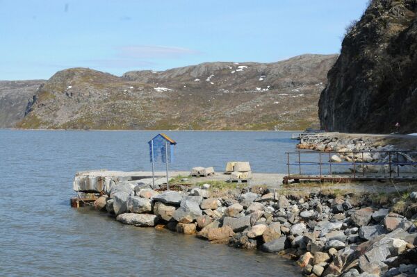 Populær fiskeplass