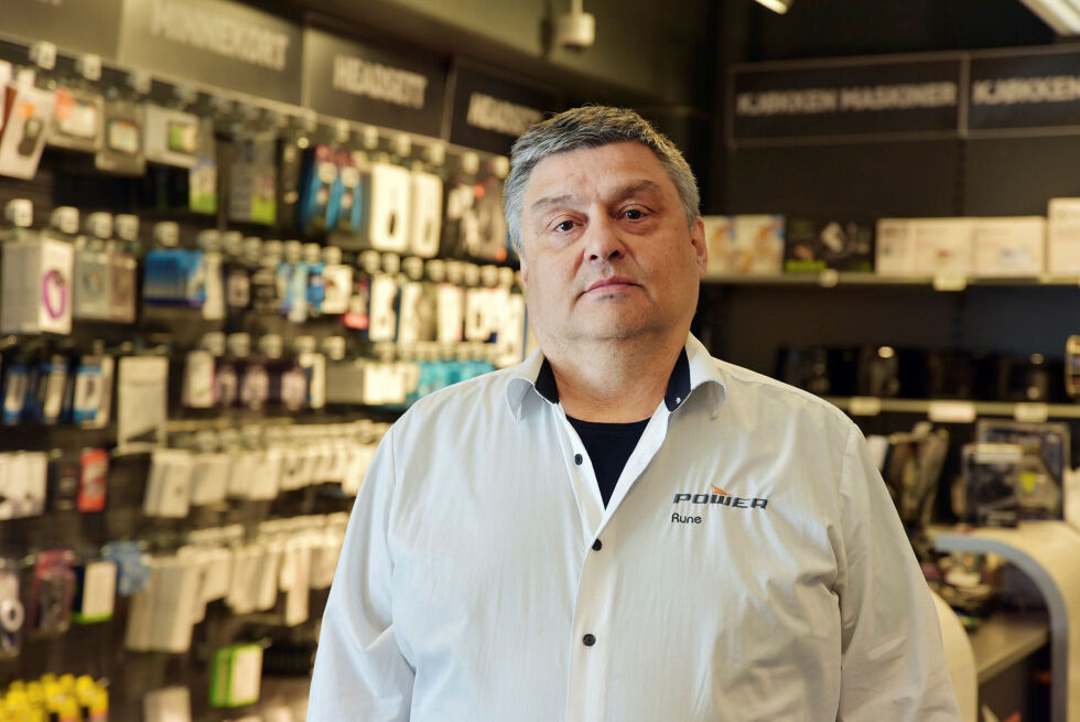 Rune Rasmussen har kjøpt Porsanger Elektrosenter AS.
 Foto: Irene Andersen