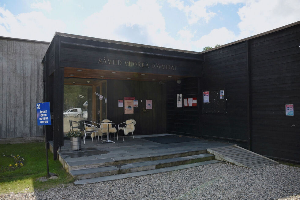 RiddoDuottarMuseat i Karasjok. Her holder De samiske samlinger til.
 Foto: Lova Vassli Hilanmo
