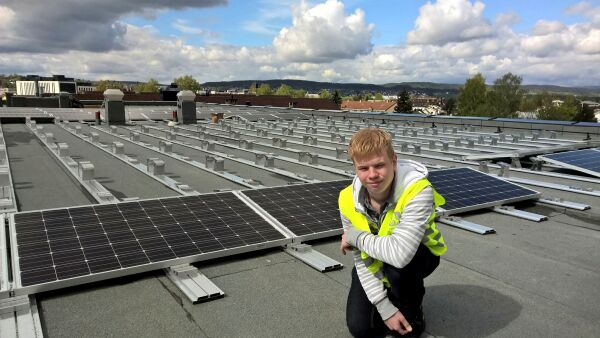 Thor Christian ordner med solenergi