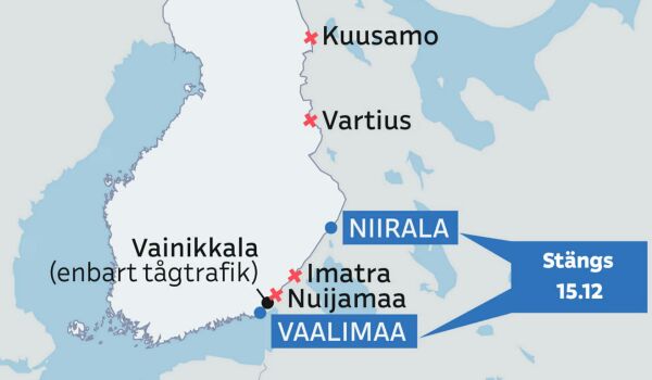 Stenger igjen mot Russland