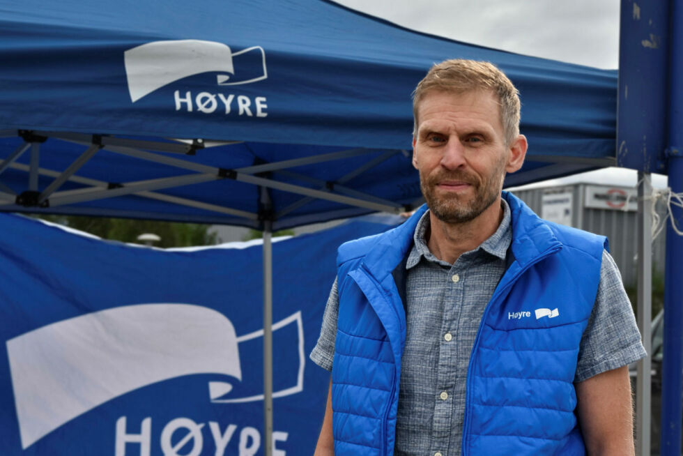 Jo Inge Hesjevik fra Porsanger Høyre blir den nye ordføreren.
 Foto: Sara Olaussen Stensvold