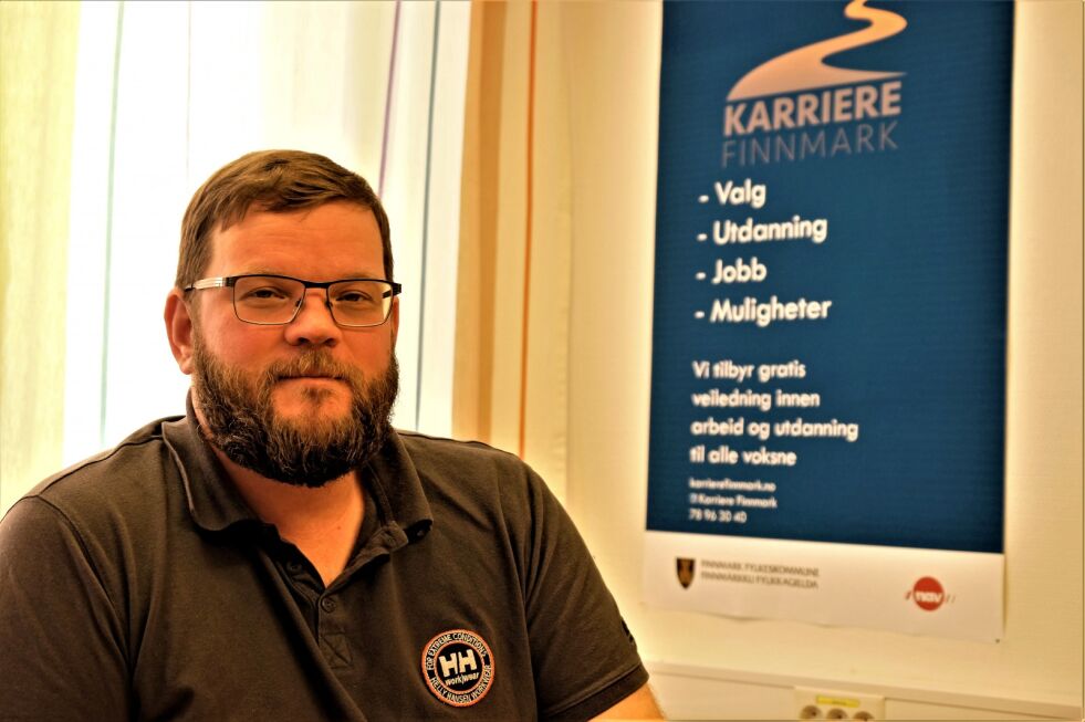 Espen Robertsen er en av flere karriereveiledere som kan benyttes av voksne som ønsker ny kompetanse, eller ønsker jobbskifte.
 Foto: Bjørn Hildonen