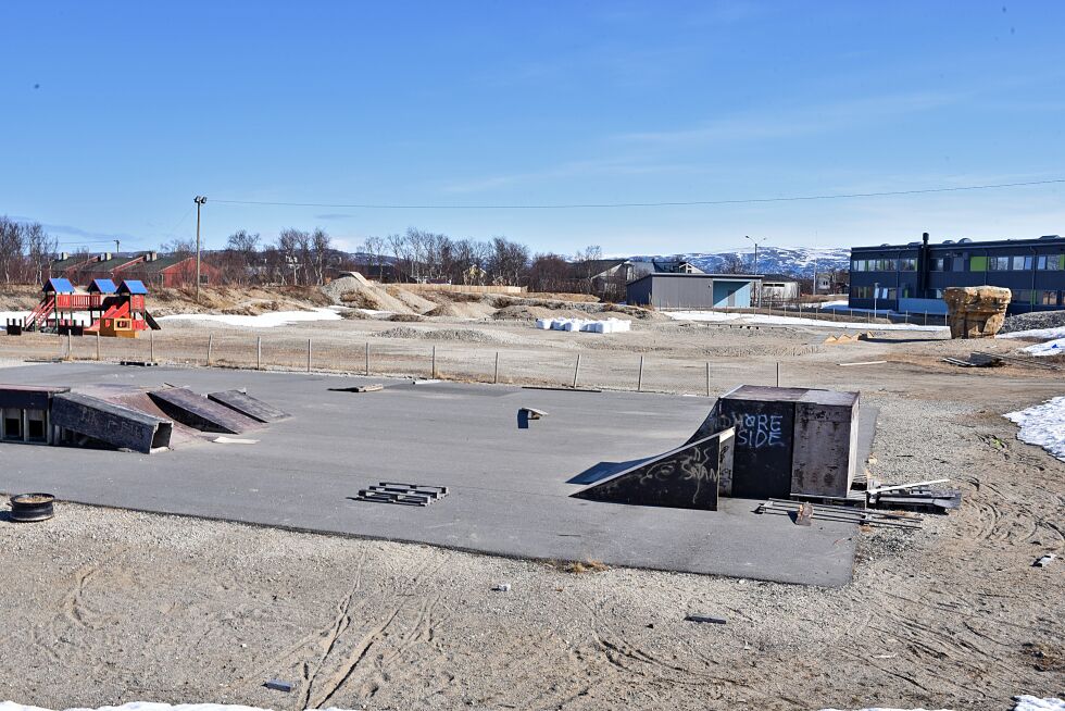 I helgen ble det funnet en hasjbong i skateparken i Lakselv. En hasjbong brukes for å få mest mulig effekt av hasjrøyken.
 Foto: Bjarn Arne Johansen