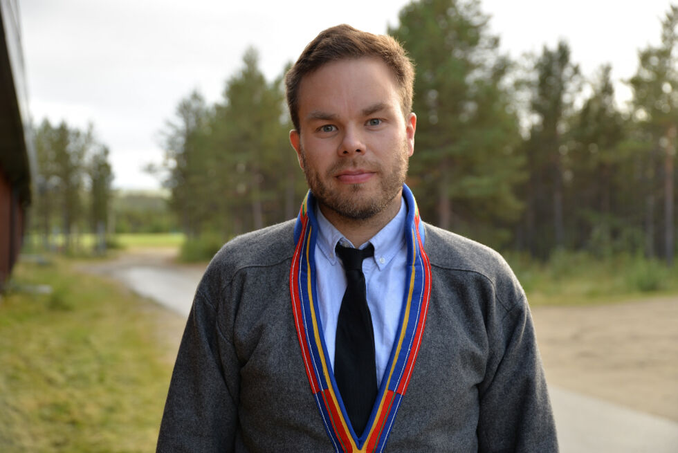 Mikkel Eskil Mikkelsen (NSR) er sametingsråd med ansvar for språk- og oppvekstsektoren.
 Foto: Steinar Solaas