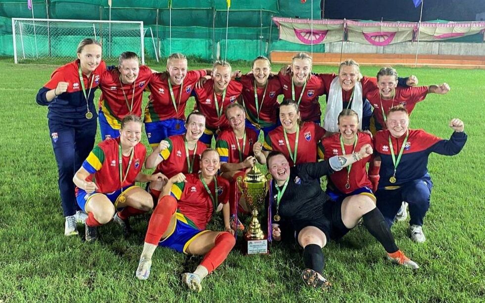 FA Sápmis damelag ble historisk da de vant det aller første VM for kvinner i fotballforbundet som kalles Conifa.