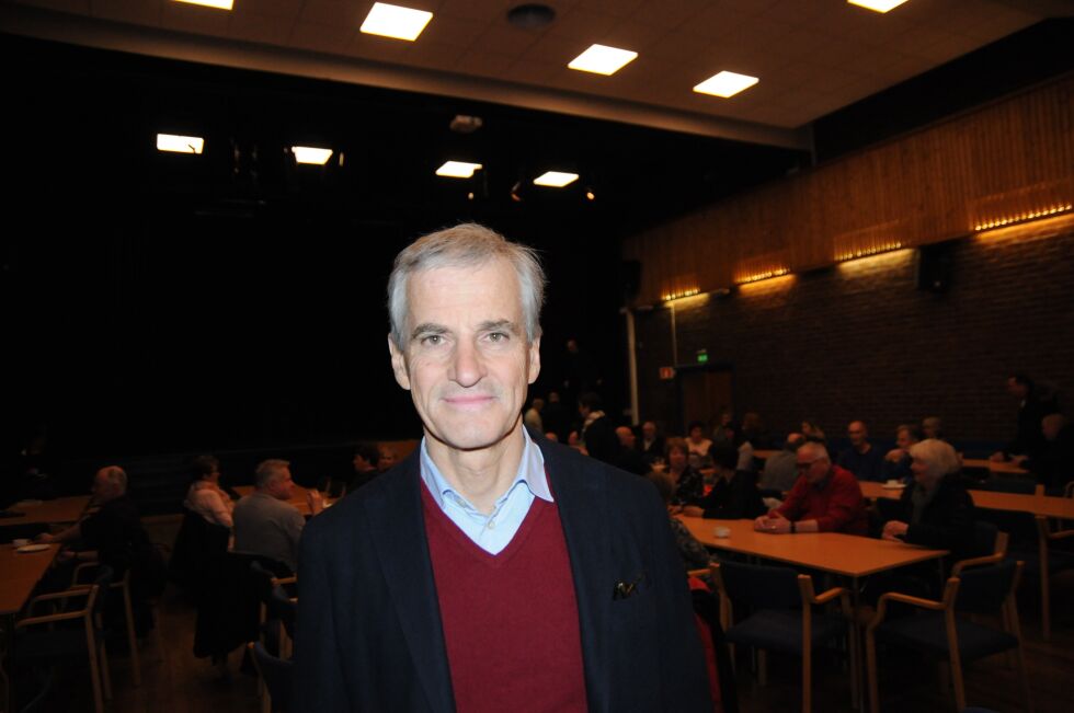 IKKE I BORGERLIG FYLKE: Ap-leder Jonas Gahr Støre hevdet at tvangssekteskapet mellom Troms og Finnmark aldri vlille blitt tvunget gjennom i borgerlige fylker der motstanden var stor.
 Foto: Hallgeir Henriksen