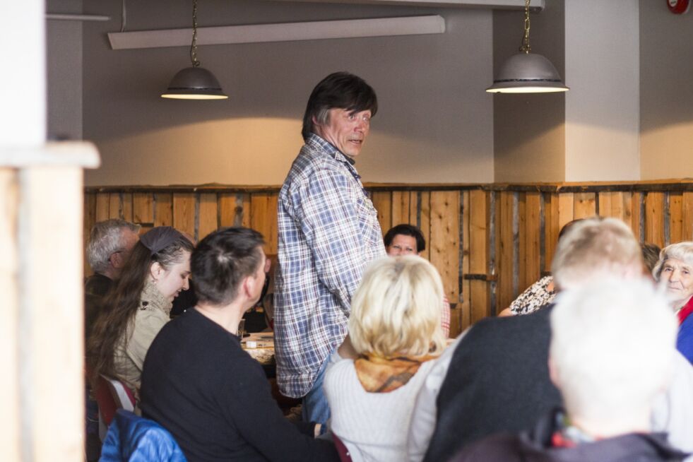 Ánde Somby jr beskriver seg selv som finnmarkspatriot. – Vi vet hva vi har, men vi vet ikke hva vi får, sier han
 Foto: June Helén Bjørnback