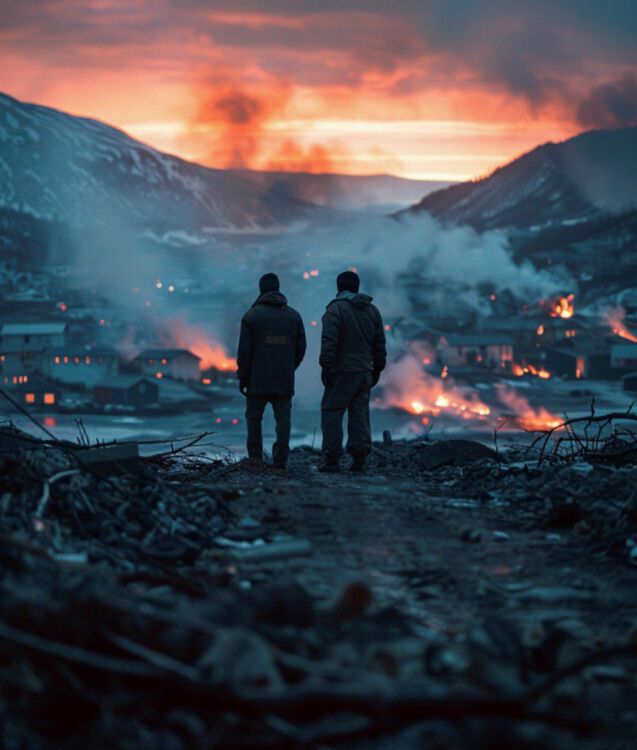 Tre millioner til filmen «Finnmark i flammer»
