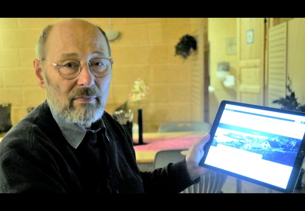 De siste tre årene har Terje Cock Svane arbeidet med å utvikle en egen nettside om Nordkapp sin historie.
 Foto: Geir Johansen