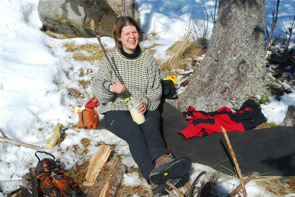 Mari Kolbjørnsrud i Norsk Friluftsliv
 Foto: Presse