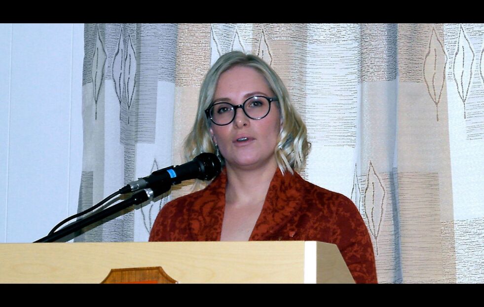 Sigrid Ina Simonsen forlater politikken til fordel for en kommunikasjonsjobb. (Foto: Steinar Solaas)