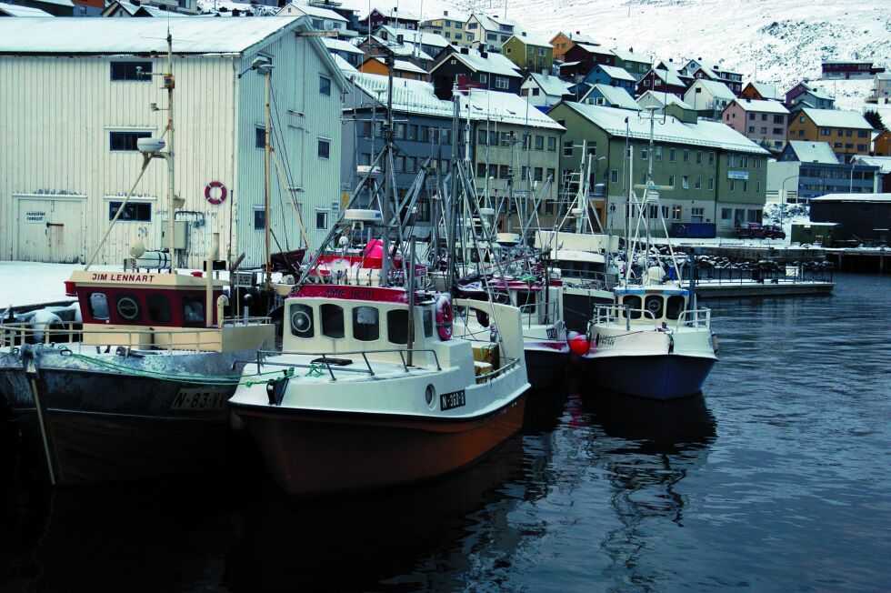 Honningsvåg havn.
 Foto: Lars B. Persen