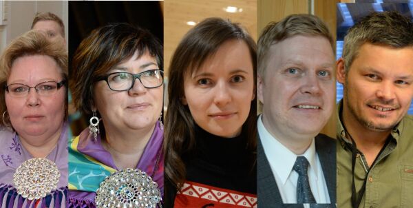 Disse fem utgjør det nye sametingsrådet